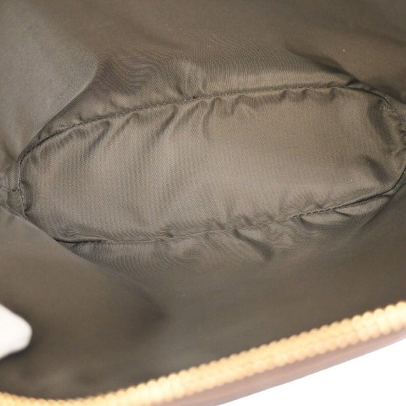 GUCCI Ophidia GG Pattern Cosmetic Pouch Supreme Leather Brown Gold Italy 88RJ376 - Picture 12 of 12